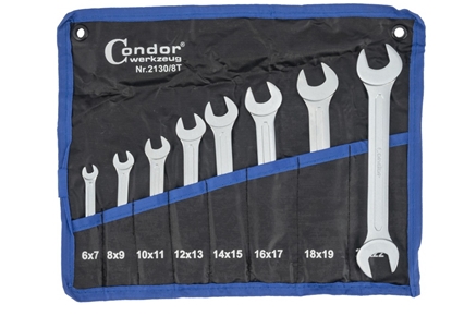 Изображение Atslēgu komplekts Condor Werkzeug C2130/8T; 8 gab.