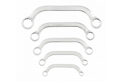 Изображение Atslēgu komplekts Hogert HT1W599; 8-22 mm; 5 gab.