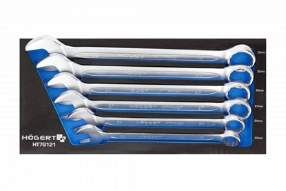 Изображение Atslēgu komplekts Hogert HT7G121; 22-32 mm; 6 gab.