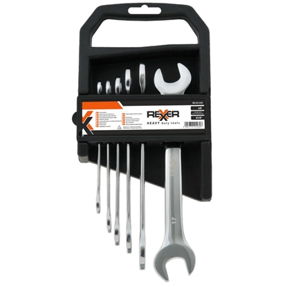 Изображение Atslēgu komplekts Rexxer RA-05-230; 6-17 mm; 6 gab.