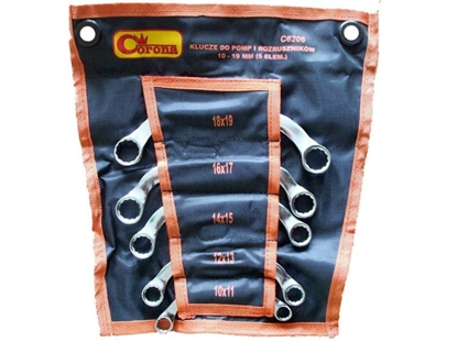 Attēls no Atslēgu komplekts Richmann C6206; 10-19 mm; 5 gab.