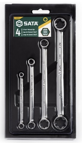 Изображение Atslēgu komplekts Sata S09012; 4 gab.