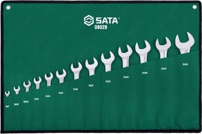 Изображение Atslēgu komplekts Sata S09029; 6-32 mm; 13 gab.