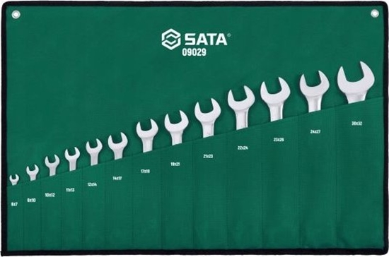 Изображение Atslēgu komplekts Sata S09029; 6-32 mm; 13 gab.