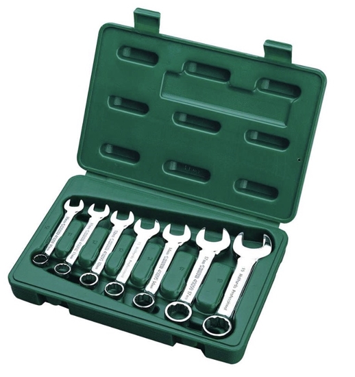 Изображение Atslēgu komplekts Sata S09033; 10-19 mm; 7 gab.