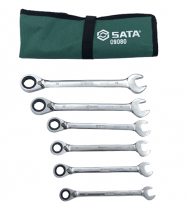 Изображение Atslēgu komplekts Sata S09080; 6 gab.