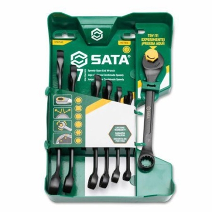 Изображение Atslēgu komplekts Sata ST47530; 8-17 mm; 7 gab.