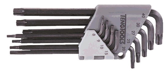 Picture of Atslēgu komplekts Teng Tools 1479TX; Torx; 9 gab.