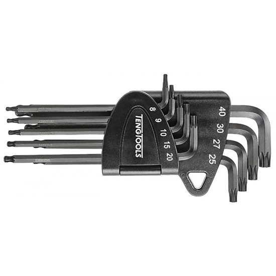 Picture of Atslēgu komplekts Teng Tools 1499TX; TX8-TX40; 9 gab.