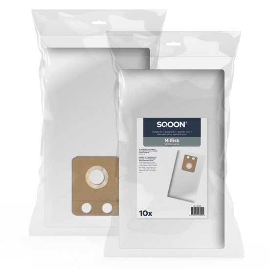 Picture of Auduma putekļu maisiņš SQOON 42125; Nilfisk VP600/CNDB 5000/CDNF 4000; 10 gab.