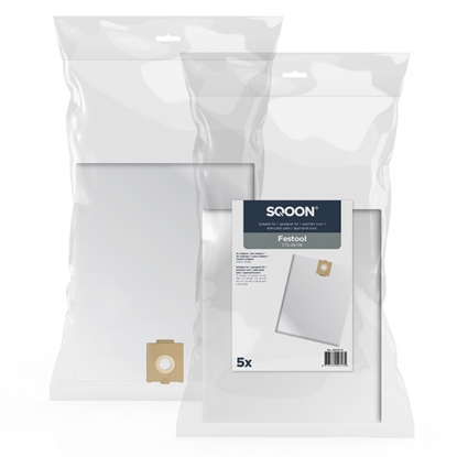 Picture of Auduma putekļu maisiņš SQOON 42202-5; Festool CTL-26/36 HF; 5 gab.
