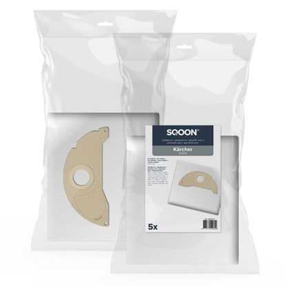 Picture of Auduma putekļu maisiņš SQOON 42275-5; Karcher 2501; 5 gab.