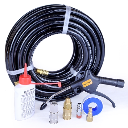 Изображение Augstspiediena šļauku komplekts Bostitch; 15 m