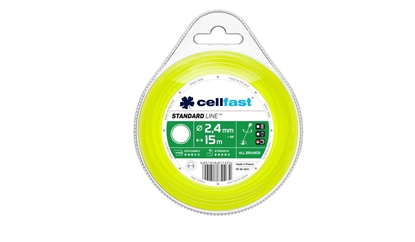 Picture of Aukla trimmerim Cellfast 35-004; 2,4 mm; 15 m