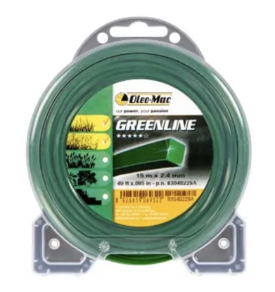 Picture of Aukla trimmerim Oleo-Mac 63040229A; 2,4 mm/15 m