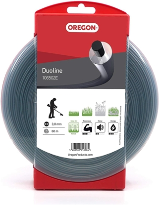 Изображение Aukla trimmerim Oregon Duoline (60m x 3mm)