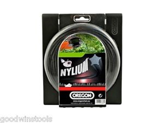 Изображение Aukla trimmerim Oregon Nylium 104884E; 3 mm / 60 m; 1 gab.