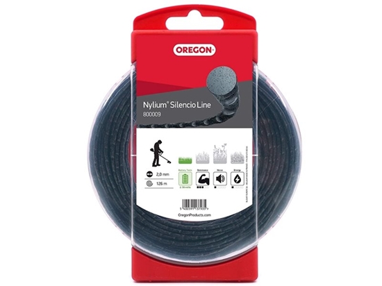 Изображение Aukla trimmerim Oregon Nylium Silencio 800009; 2,0 mm/126 m
