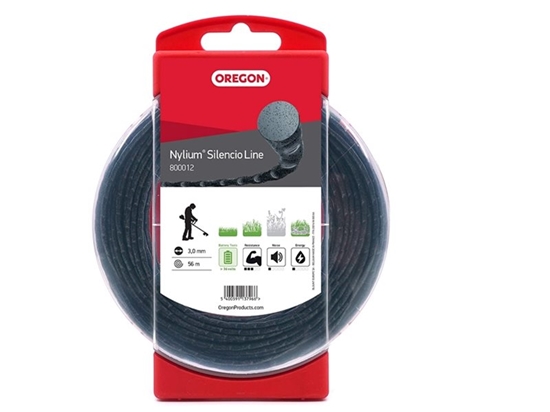 Изображение Aukla trimmerim Oregon Nylium Silencio 800012; 3,0 mm/56 m