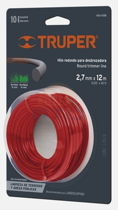 Изображение Aukla trimmerim Truper HTA-105B; 2,7 mm x 12 m