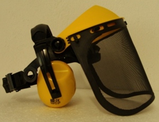 Picture of Austiņas ar metāla sieta masku sejai 6-699