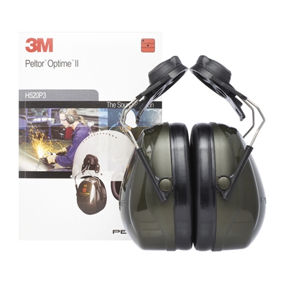Attēls no Ausu aizsargi 3M Peltor Optime II; 30 dB; zaļas