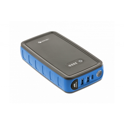 Изображение Automašīnas akumulatora lādētājs/Automašīnas aizdedzes ierīce Hogert HT8G622; 12 V; 400 A; 10,6 Ah