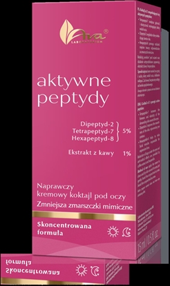 Изображение AVA LABORATORIUM_Aktywne Peptydy naprawczy kremowy koktajl do pod oczy 15ml