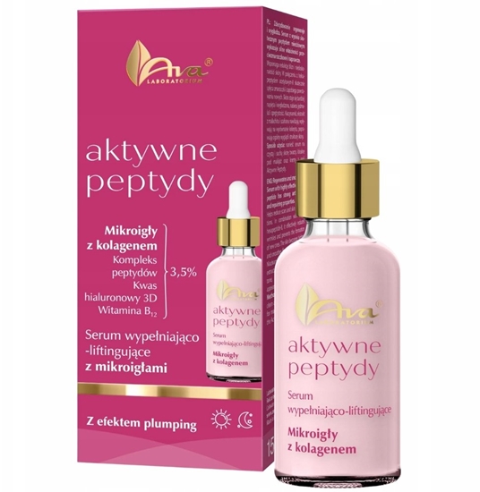 Изображение AVA LABORATORIUM_Aktywne Peptydy serum wypeniajco-liftingujce z mikroigami 30ml