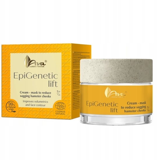 Изображение AVA LABORATORIUM_EpiGenetic Lift krem-maska redukujcy opadajce policzki typu chomiki na noc 50ml