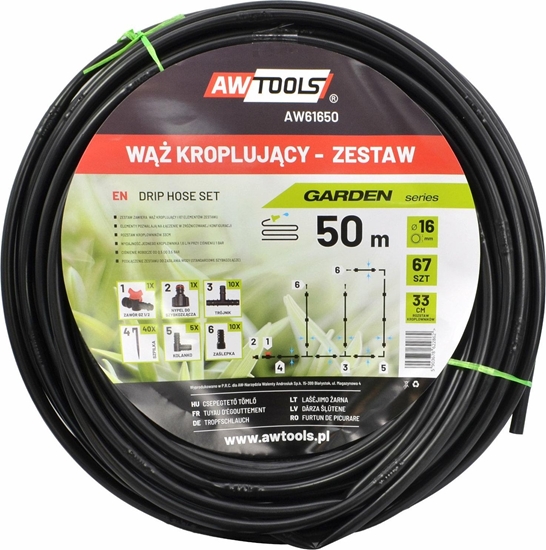 Изображение AWTools AW W KROPLUJCY ZESTAW 50m