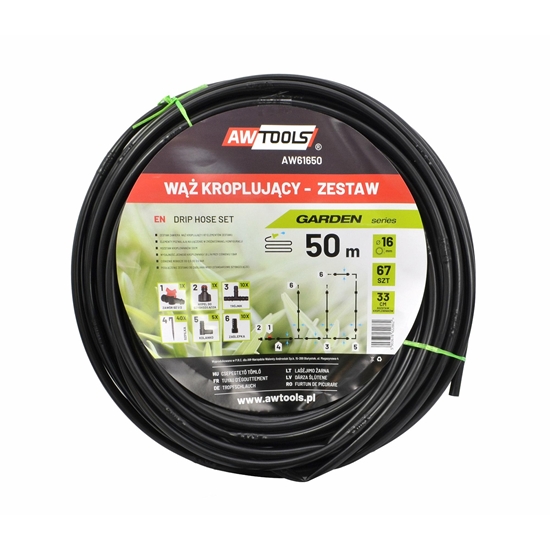 Изображение AWTools AW W KROPLUJCY ZESTAW 50m
