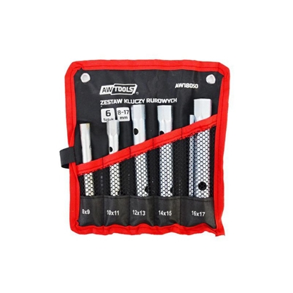 Attēls no AWTools AWTOOLS KLUCZE RUROWE 6szt. /8mm-17mm/