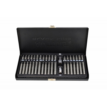 Attēls no AWTools AWTOOLS KOCÓWKI HEX / TORX / SPLINE KOMPLET 40 CZCI BL AW35120BL