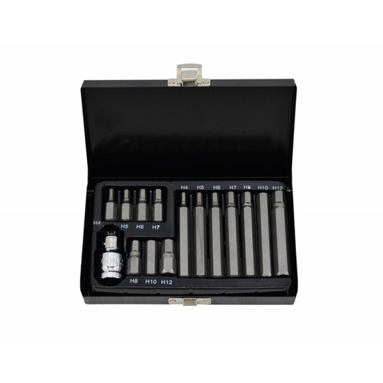 Picture of AWTools AWTOOLS KOCÓWKI IMBUSOWE HEX 15elem. BL AW35113BL