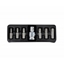 Picture of AWTools AWTOOLS KOCÓWKI TORX 7elem. T25 - T55 + ADAPTER, Z OTWOREM BL AW35116BL