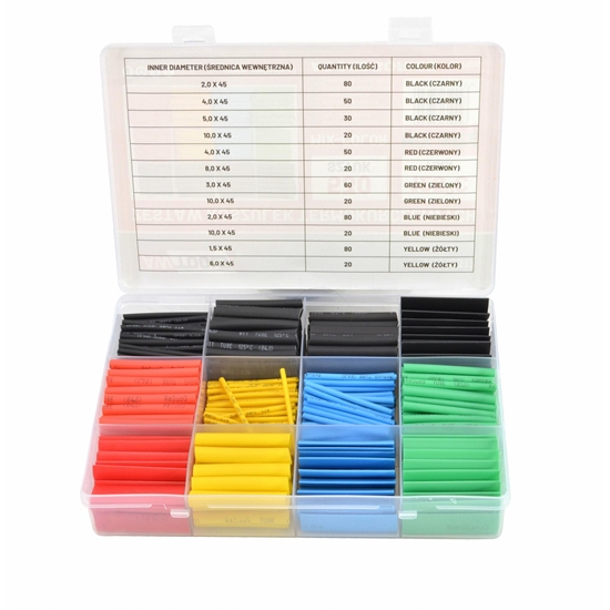 Picture of AWTools AWTOOLS KOSZULKI TERMOKURCZLIWE 530szt.