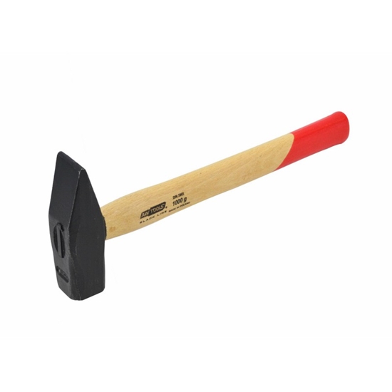 Picture of AWTools AWTOOLS MOTEK LUSARSKI 1,0 kg TRZONEK DREWNIANY BLACK LINE AW32038BL