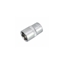 Attēls no AWTools AWTOOLS NASADKA SZECIOKTNA 1/2"  KRÓTKA 10mm BLACK LINE
