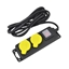 Изображение AWTools AWTOOLS PRZEDUACZ WARSZTATOWY CZARNY 2 GNIAZDA 3,0m Z UZIEMIENIEM, WYCZNIK  IP44 3x1,5mm