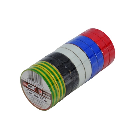 Изображение AWTools AWTOOLS TAMA IZOLACYJNA 19mm x 20m MIX /10szt.