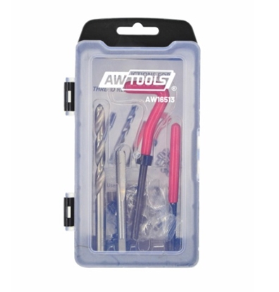 Изображение AWTools AWTOOLS ZESTAW DO NAPRAWY GWINTÓW M5x0.8 30 szt.