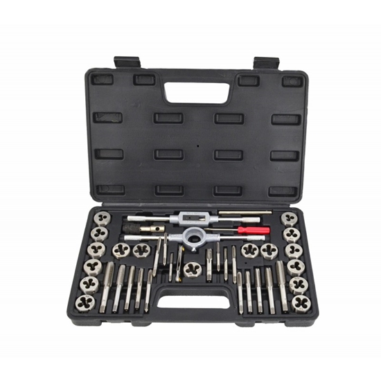 Изображение AWTools AWTOOLS ZESTAW GWINTOWNIKÓW I NARZYNEK 40el. AW20415