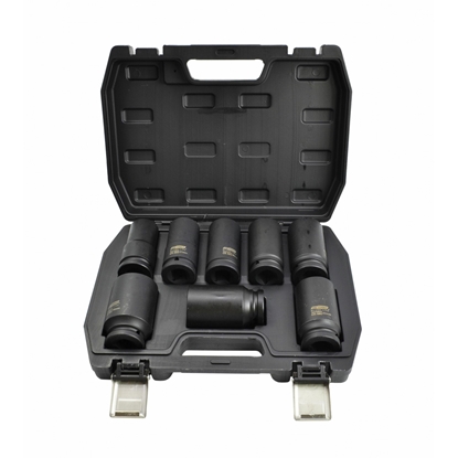 Изображение AWTools AWTOOLS ZESTAW NASADEK UDAROWYCH 3/4" 8cz. DUGIE BLACK LINE