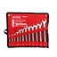 Picture of AWTools klucz komplet pasko-oczkowe 12 sztuk, 6mm-22mm, matowe 6,7,8,10,12,13,14,15,16,17,19,22 (AW39814)
