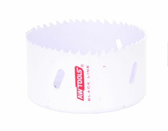 Изображение AWTOOLS OTWORNICA BIMETALOWA HSS-Co 8%  95mm BLACK LINE