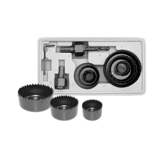 Изображение AWTools Otwornice do drewna 18-63mm 11szt. (AW40508)