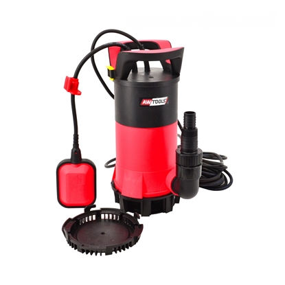 Picture of AWTOOLS POMPA ZATAPIALNA DO CZYSTEJ I BRUDNEJ WODY Z PYWAKIEM  750W 3w1