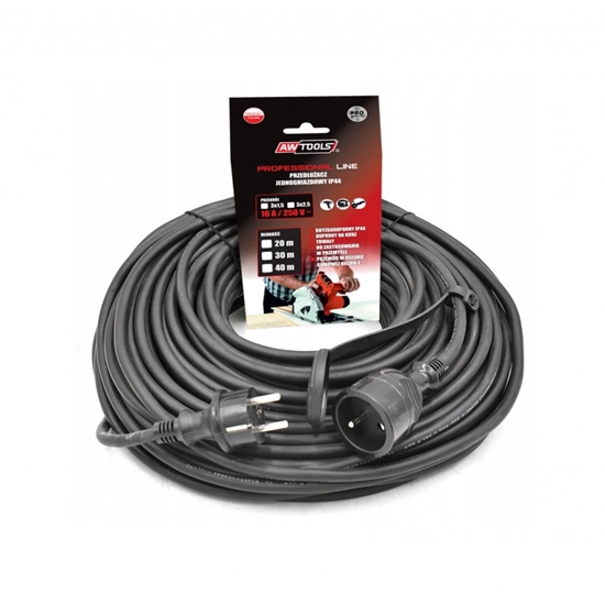 Picture of AWTools Przeduacz 20m 3x2,5mm /IP44 16A/4000W (AW70243)