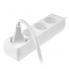 Picture of AWTools przeduacz domowy biay bez uziemienia 4 gniazda 1,5m (AW24605)